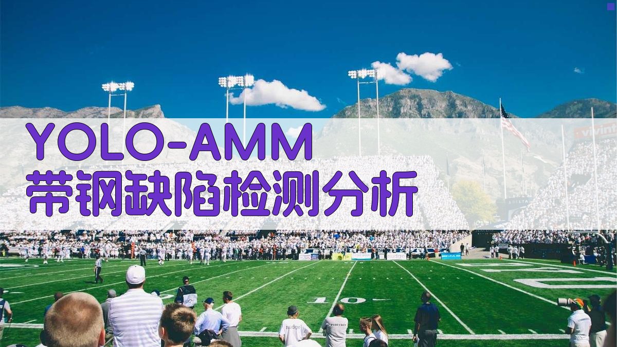 YOLO-AMM 带钢缺陷检测分析